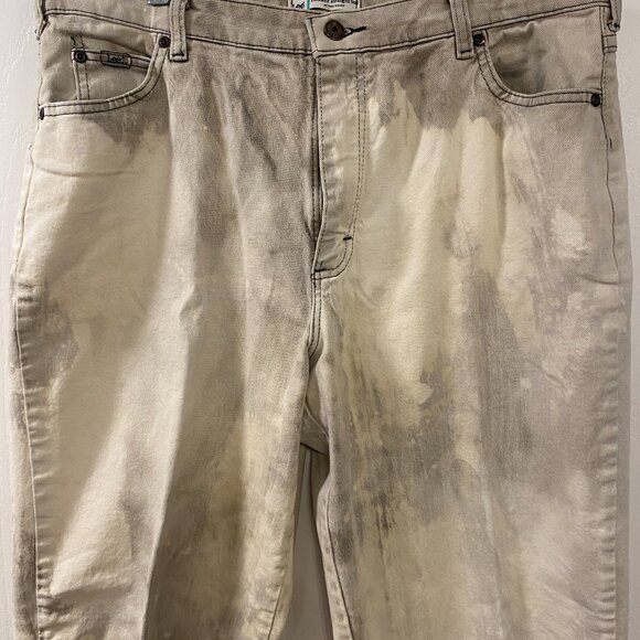 Levi Womens 16 Relaxed Straight Leg Custom Dyed Jeans - Picture 2 of 5